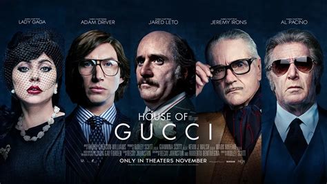 filme gucci elenco|house of gucci london.